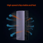 Mowsil M.2 SSD Enclosure Type-C+USB dubai