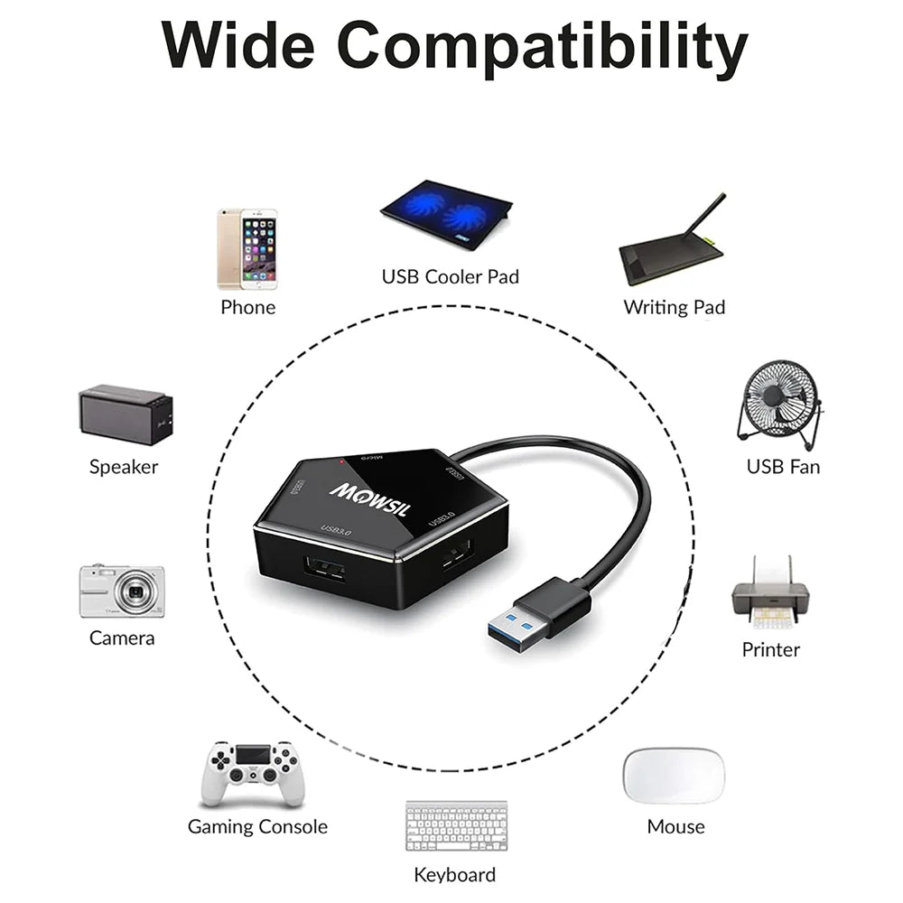 USB 3.0 4 Port Hub