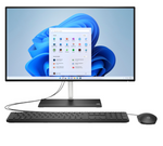 كمبيوتر مكتبي HP 24-cb1009ne Intel i5 من الجيل الثاني، وذاكرة وصول عشوائي (RAM) سعة 8 جيجابايت ومحرك أقراص صلبة سعة 512 جيجابايت، وشاشة لمس FHD مقاس 23.8 بوصة، وبطاقة رسومات 2 جيجابايت، ونظام تشغيل Windows 11 Home، باللون الأسود