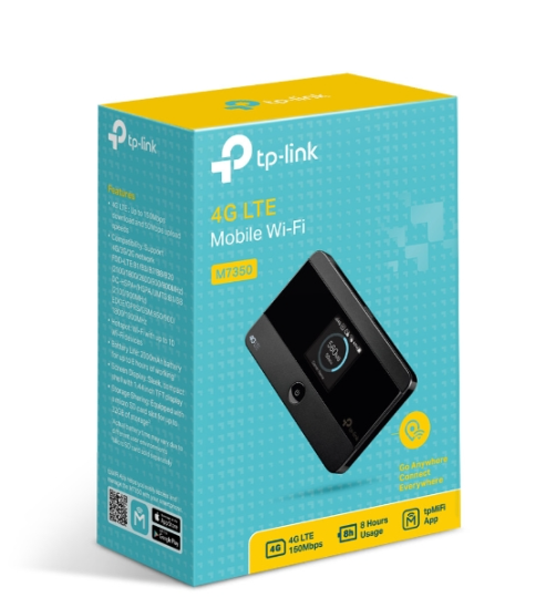 TP-Link 4G LTE Mobile Wi-Fi, M7350