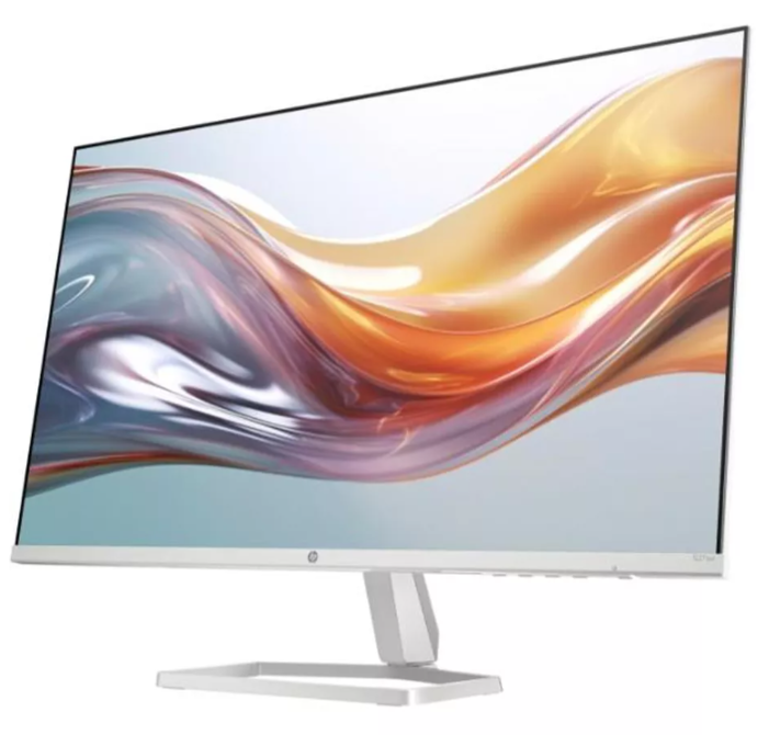 شاشة HP Series 5 527SW مقاس 27 بوصة عالية الدقة باللون الأبيض