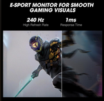 KOORUI GN02 27 Inch Gaming Monitor 240 Hz 19201080