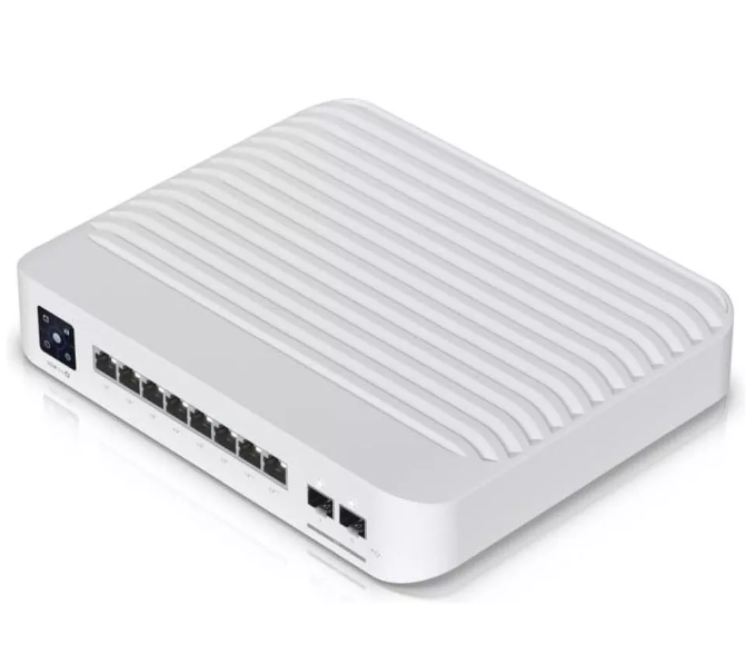 مفتاح Ubiquiti Networks UniFi USW-Pro-8-PoE، أبيض