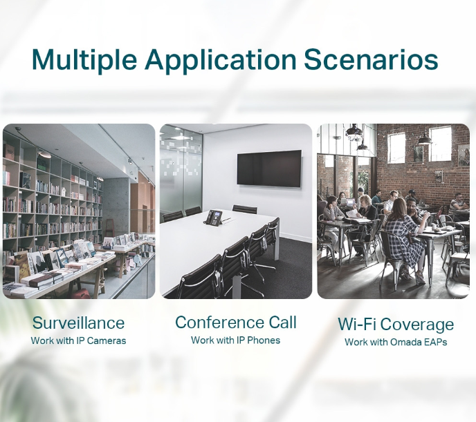 TP-Link TL-SG116P 16-Port Gigabit Desktop Switch