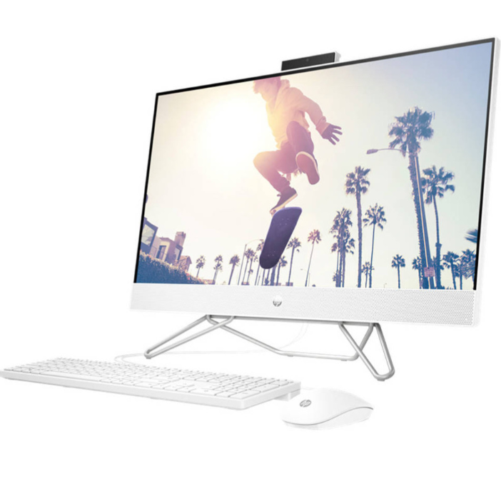 HP AIO 27-CB1126NH i5 الجيل الثاني عشر 16 جيجابايت 512 جيجابايت SSD 27 بوصة FHD Dos أبيض