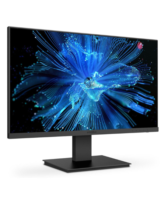 شاشة Koorui P01 مقاس 24 بوصة FHD Adpitive Sync للعناية بالعين وتعديل الإمالة المريح مع مكبرات صوت مدمجة