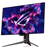 شاشة ألعاب Asus ROG Swift PG32UCDP مقاس 32 بوصة بدقة 4K UHD WOLED، لون أسود