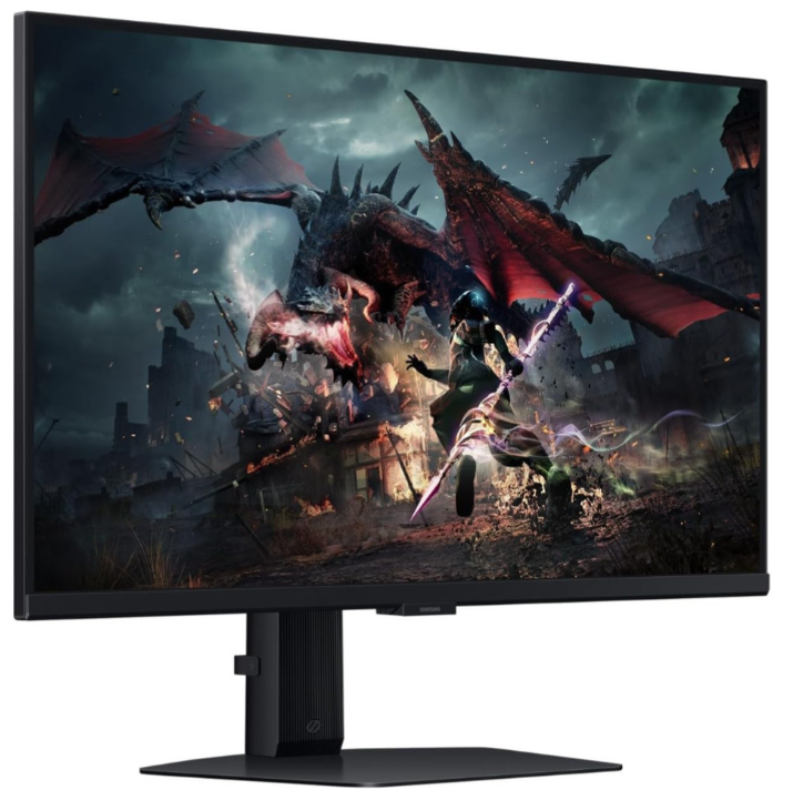 شاشة ألعاب سامسونج أوديسي G50D QHD مقاس 27 بوصة، LS27DG502EMXUE، لون أسود