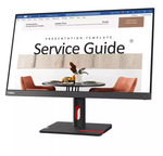 شاشة لينوفو ثينك فيجن S24i-30 عالية الدقة مقاس 23.8 بوصة، لون أسود