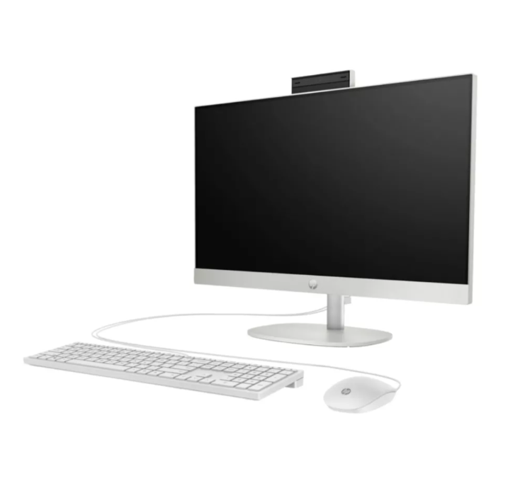 HP All-in-One 27 - CR0148NH Intel Core i7 8GB 512GB SSD 27Inch Full HD, No Windows, Shell White, Desktop