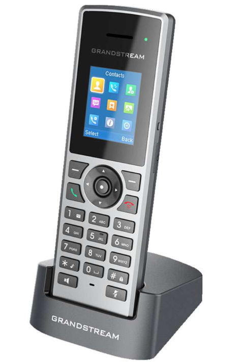 سماعة Grandstream DECT اللاسلكية عالية الدقة للتنقل DP722