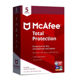 McAfee Total Protection، 5 أجهزة - اشتراك لمدة عام واحد