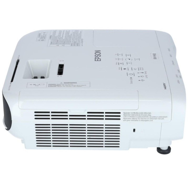 جهاز عرض محمول Epson EB-FH52 3LCD FHD، أبيض