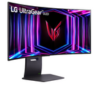 شاشة ألعاب LG 34GS95QE-B Ultragear OLED المنحنية مقاس 34 بوصة، لون أسود
