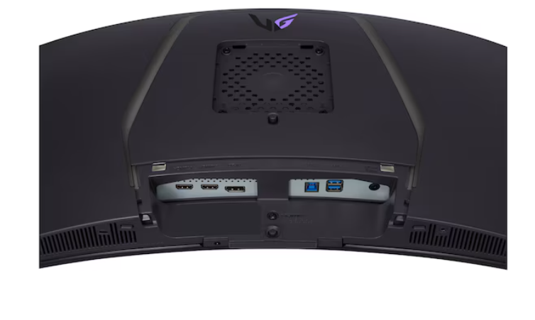 شاشة ألعاب LG 34GS95QE-B Ultragear OLED المنحنية مقاس 34 بوصة، لون أسود