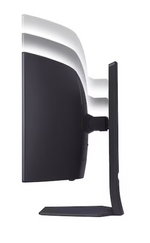 شاشة ألعاب LG 34GS95QE-B Ultragear OLED المنحنية مقاس 34 بوصة، لون أسود