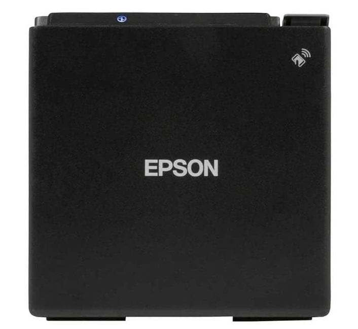 طابعة إيصالات Epson TM-m30II USB+Ethernet+NES Compact mPOS، لون أسود - C31CJ27122A0