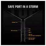 ASUS TUF GAMING FA507UV-916512G AMD RYZEN R9-8945H 16GB 512GB SSD 15.6Inch Full HD Windows 11 Home, Grey Laptop