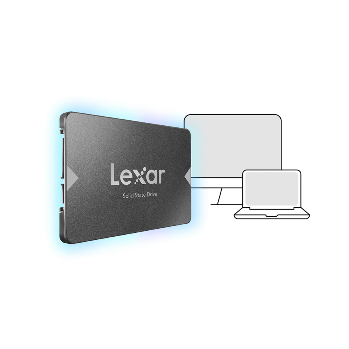 Lexar NS100 256GB 2.5 Inch SATA SSD