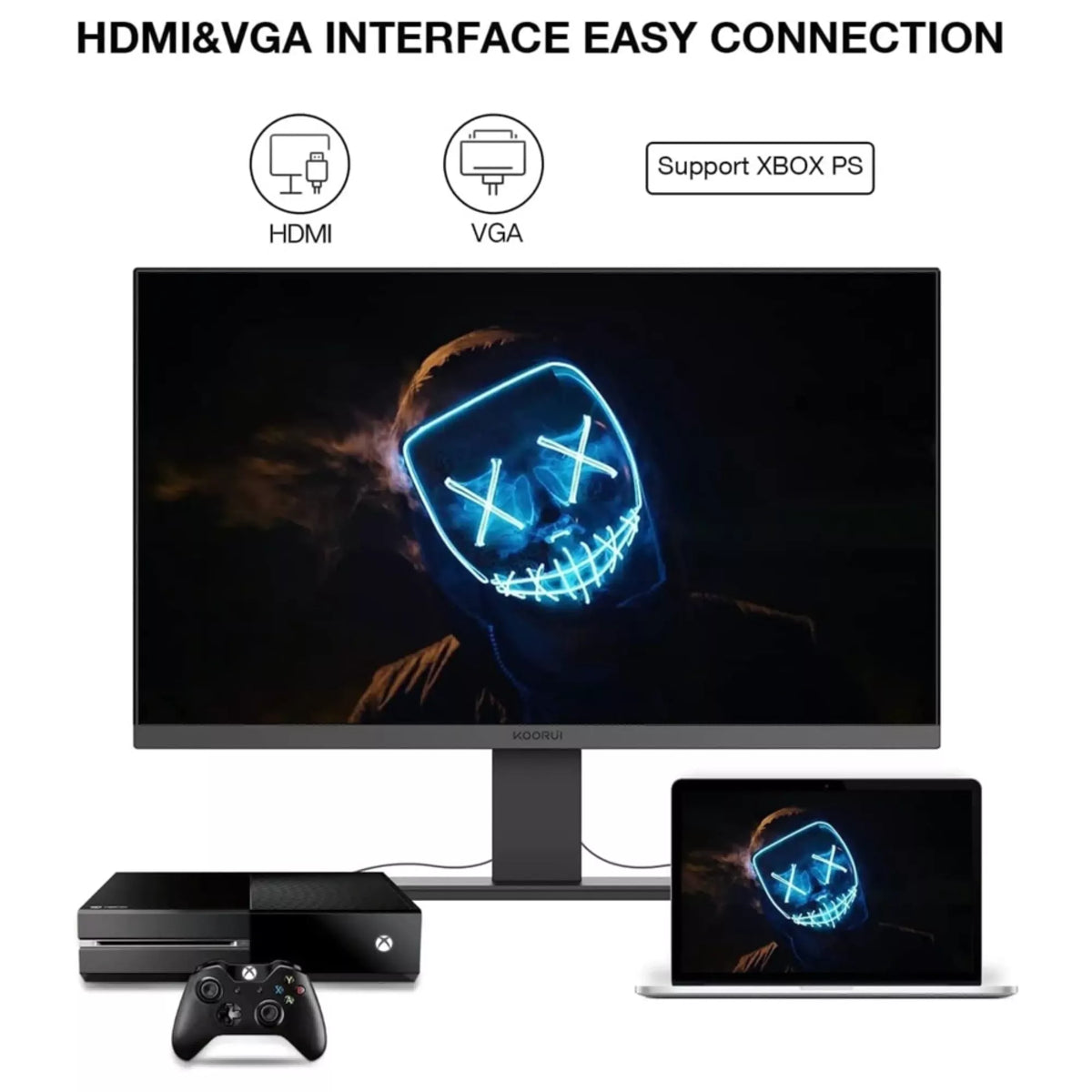 Koorui 22N1 21.5 Inch VA Full HD 75Hz Eye Care Business Monitor