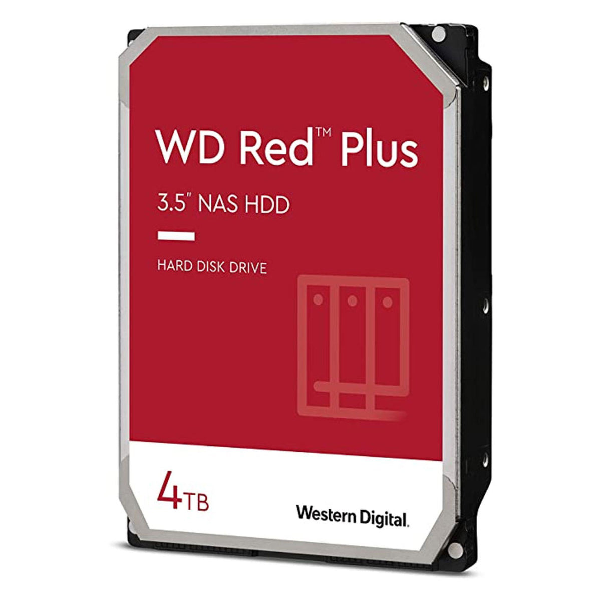 WD Red Plus NAS Hard Drive 3.5 Inch 4TB