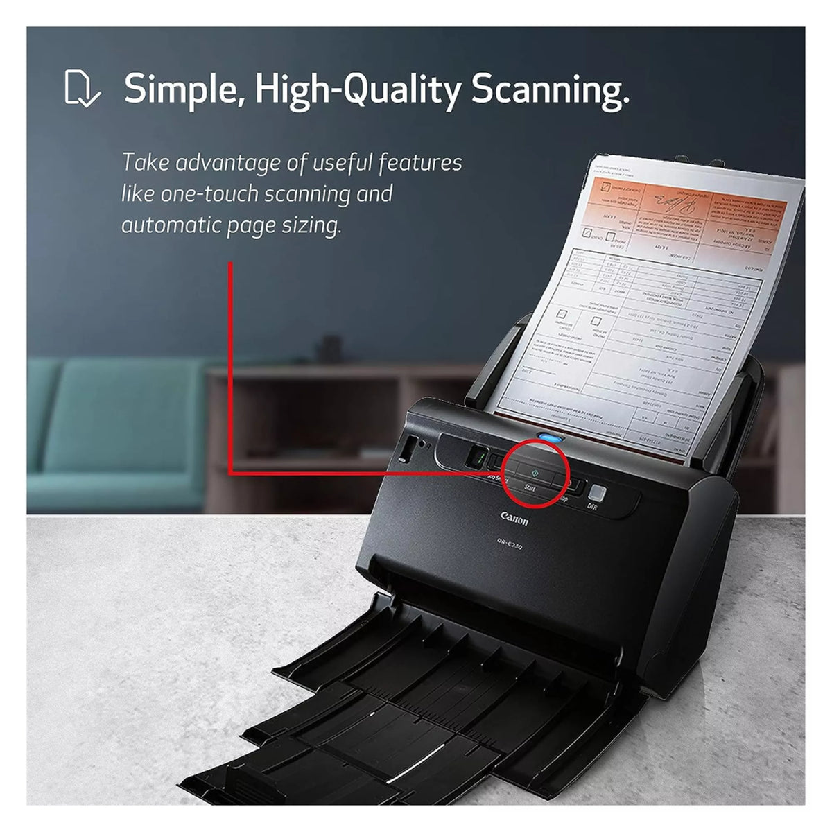 Canon imageFORMULA DR-C230 Office Document Scanner