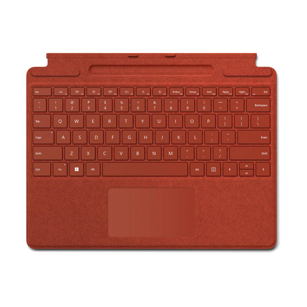 Microsoft Surface Pro Signature Keyboard For Surface Pro XSurface Pro 8, Poppy Red