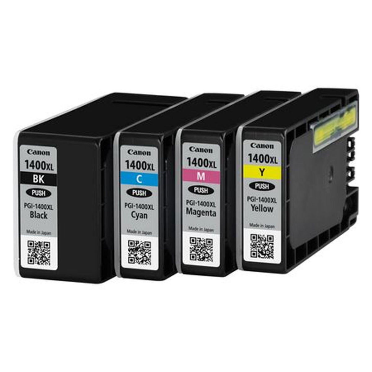 Canon PGI-1400XL Pigment Ink Cartridge Set of 4 Color