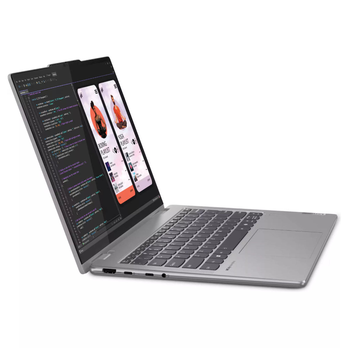 Lenovo Yoga 7 2 in 1 14AHP9 AMD Ryzen 8GB 512GB SSD 14Inch WUXGA Touch, Windows 11 Home, Arctic Grey Laptop