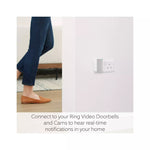 Ring B07ZLFG8CM Indoor Chime and Wi-Fi extender White - Only for Ring network devices