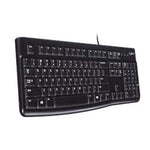 Logitech K120 USB Wired Keyboard, Black
