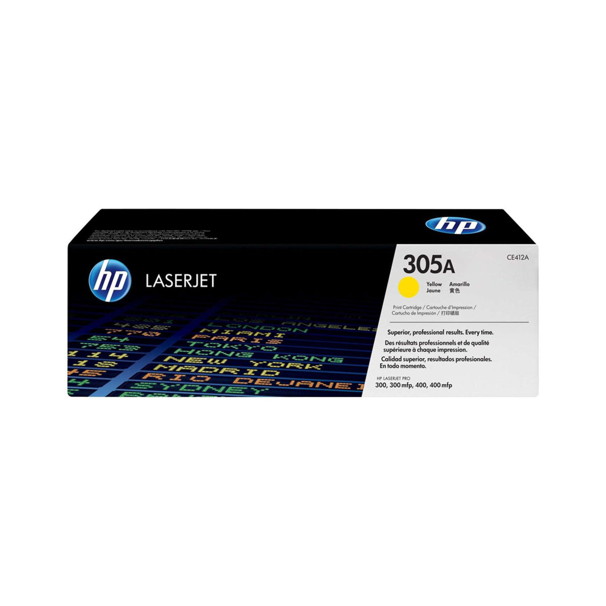 HP 305A Yellow Original LaserJet Toner Cartridge - CE412A