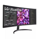 LG 34 Inch Curved UltraWide Monitor QHD IPS Display Gaming Monitor, 34WQ60C-B