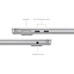Apple MacBook Air M3 Chip with 8-core CPU, 10-core GPU 24GB 512GB SSD, 13 Inch, Silver
