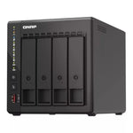 QNAP TS-453E-8G-US 4 Bay High-Performance Desktop NAS with Intel CPU, 8GB RAM M.2 Slots - Diskless