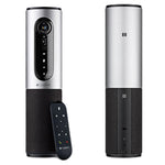Logitech Conference Cam Connect, Portable All-in-One For Huddle Room and Home Office with Bluetooth Speakerphone, Black