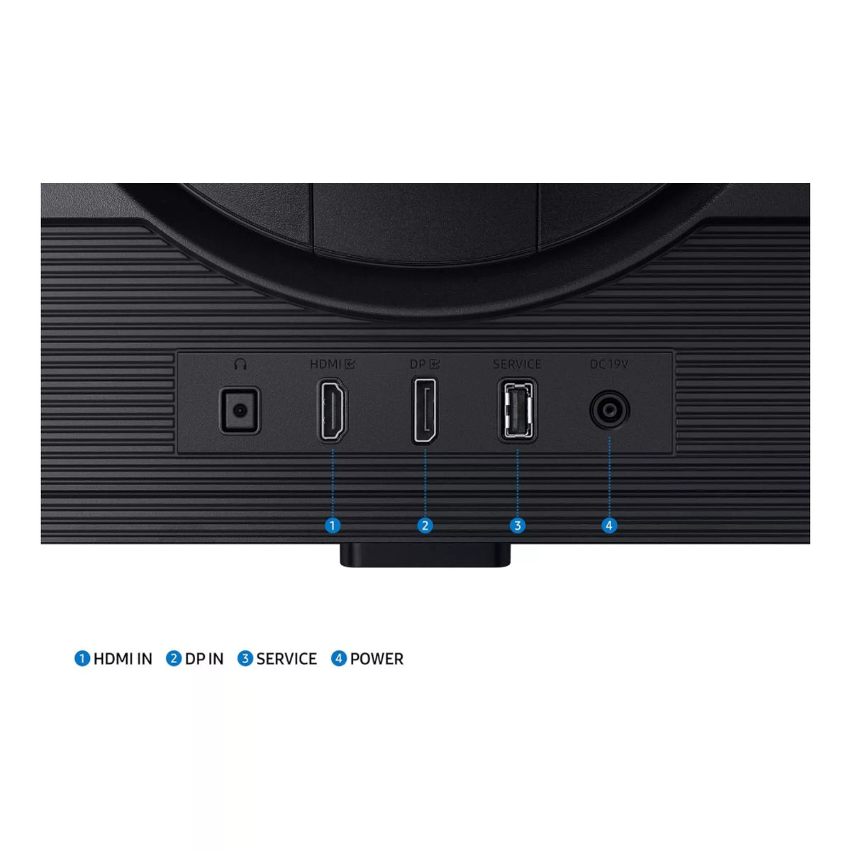 Samsung LS27DG502EMXUE 27Inch Odyssey G50D QHD Gaming Monitor, Black