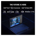 ASUS ZEPHYRUS G16 GU605MY-OLEDI9WP Intel Core Ultra 9 185H 32GB 2TB SSD 16Inch OLED Windows 11 Pro, Grey Laptop