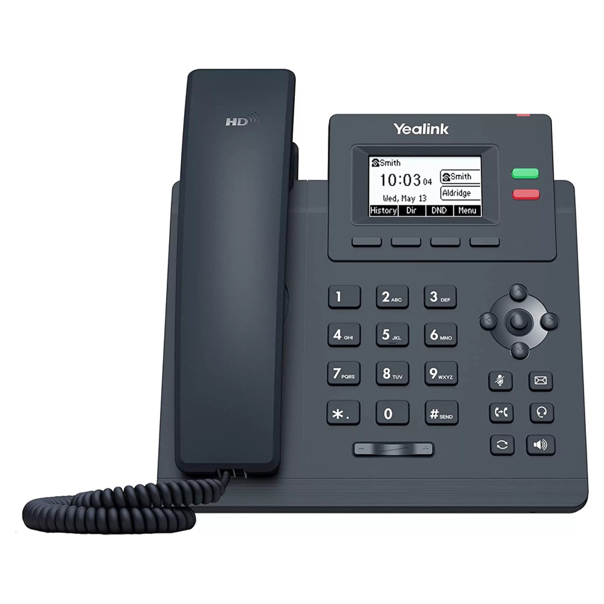 Yealink SIP-T31P Entry-level IP Phone with 2 Lines HD voice