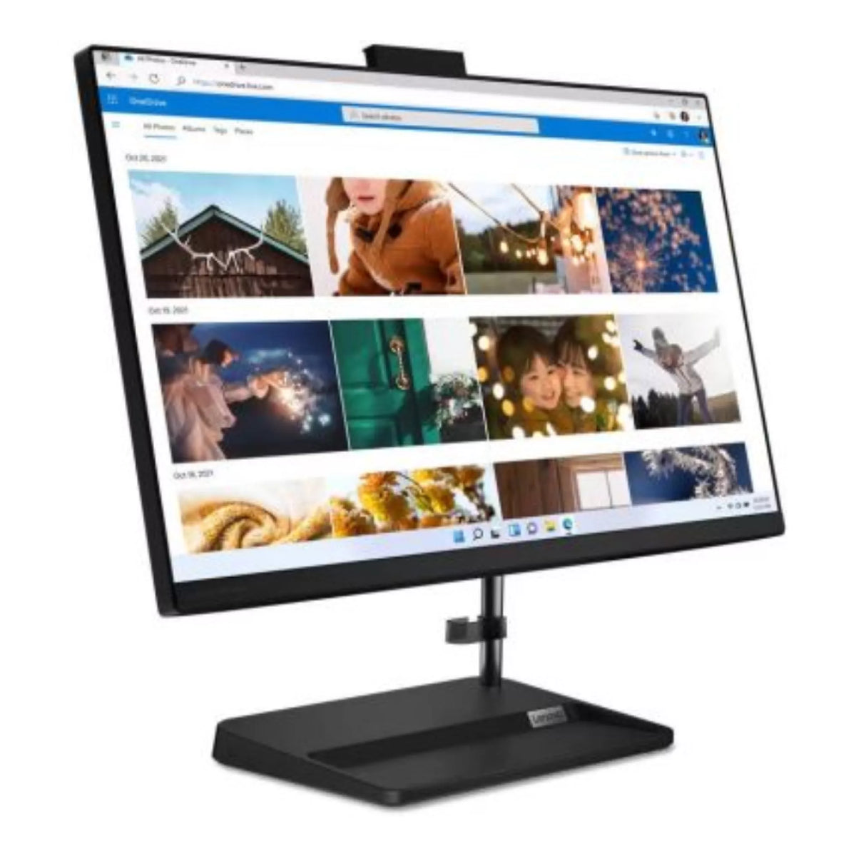 Lenovo All In One PC 3 F0GH00VYAX Intel Core i5-12450H 8GB, 512GB SSD 23.8Inch Full HD Touch,Windows 11 Home, Black