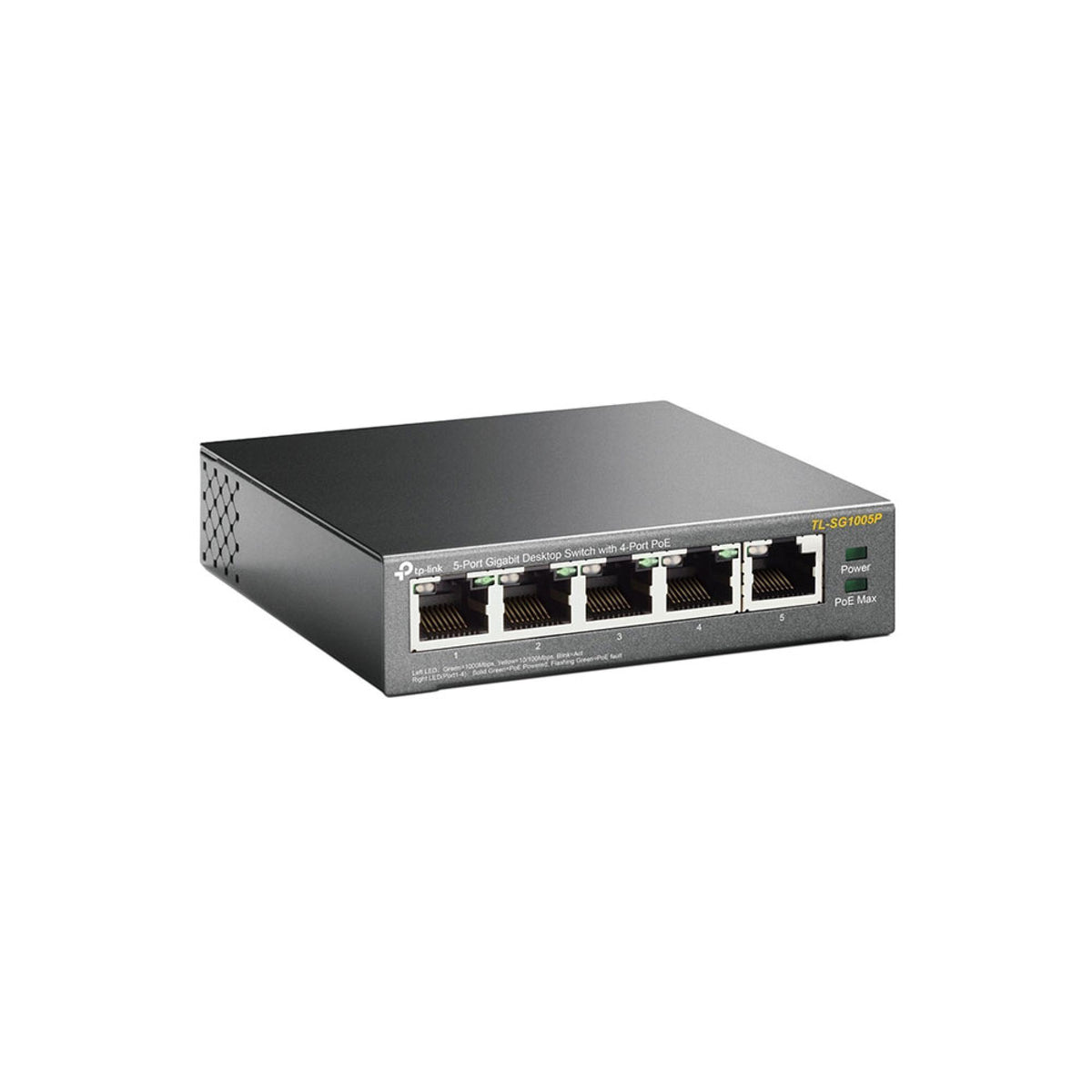 TP LINK TL-SG1005P 5-Port Desktop Giga Switch with 4-Port PoE