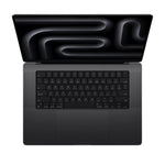 Apple Macbook Pro 16 Inch M3 Pro chip with 12core CPU 18core GPU 18GB 512GB SSD Space Black, MRW13