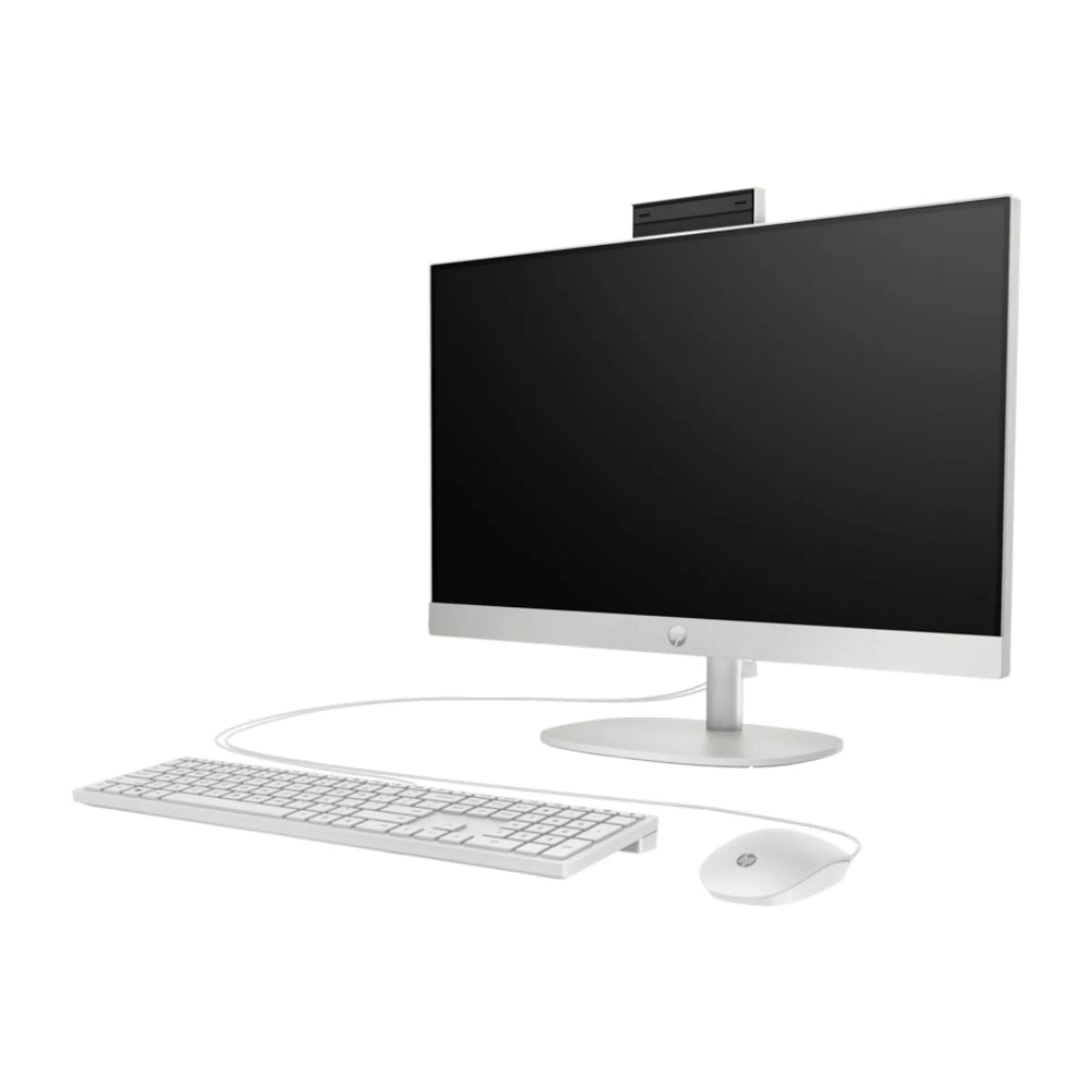 HP All-in-One 24 - CR0254NH Intel Core i7 16GB 512GB SSD, Intel Iris X Graphics, 23.8Inch Full HD, No Windows, Shell White Desktop