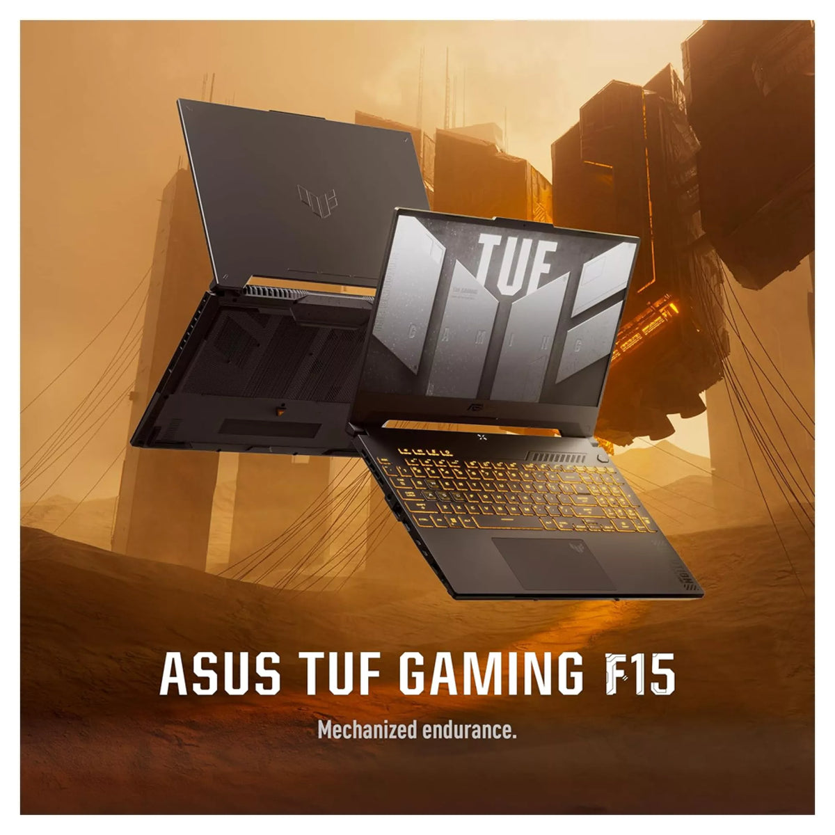ASUS TUF GAMING FA507UV-916512G AMD RYZEN R9-8945H 16GB 512GB SSD 15.6Inch Full HD Windows 11 Home, Grey Laptop