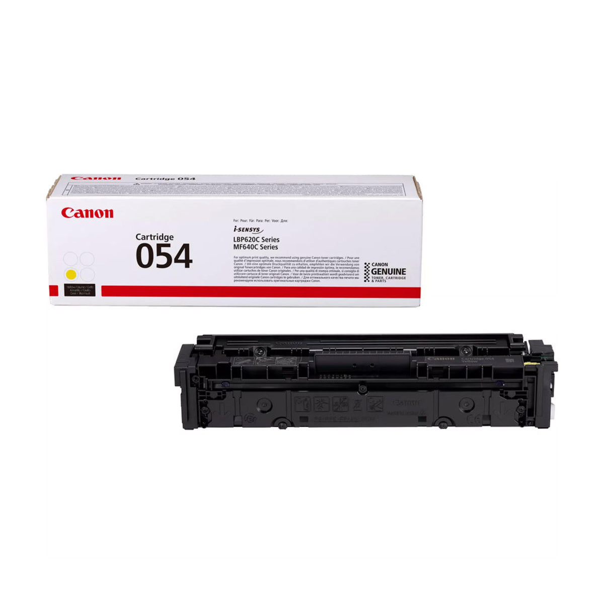 Canon 054 Toner Cartridge, Yellow