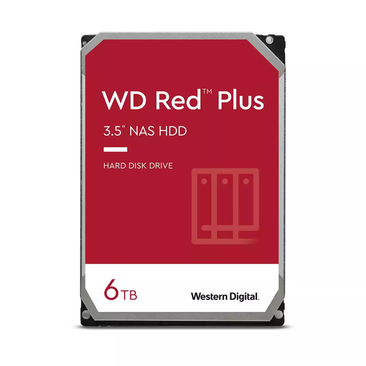 WD Red Plus NAS Hard Drive 3.5-Inch, WD60EFPX