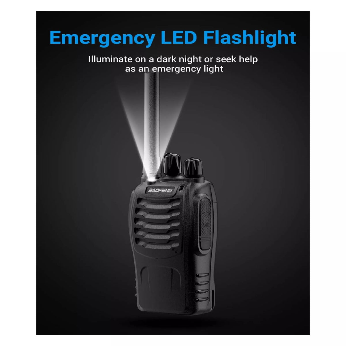 Baofeng BF-888S Portable Two Way Radio Single Pack