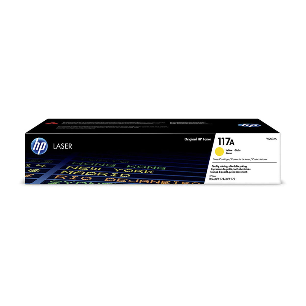 HP 117A Yellow Original Laser Toner Cartridge W2072A
