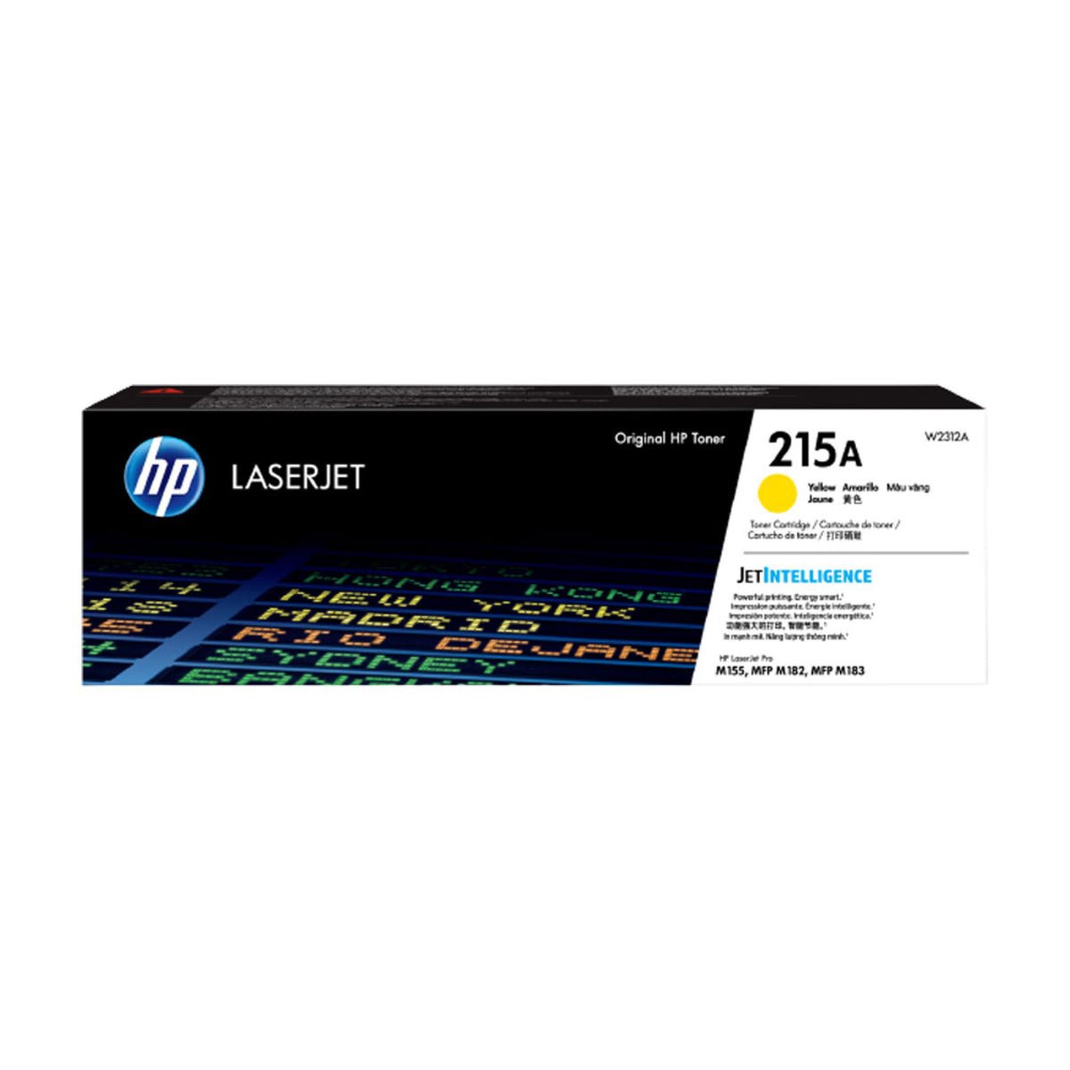 HP 215A Yellow Original LaserJet Toner Cartridge, W2312A