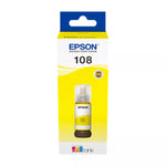 Epson 108 EcoTank Yellow ink Bottle, C13T09C44A